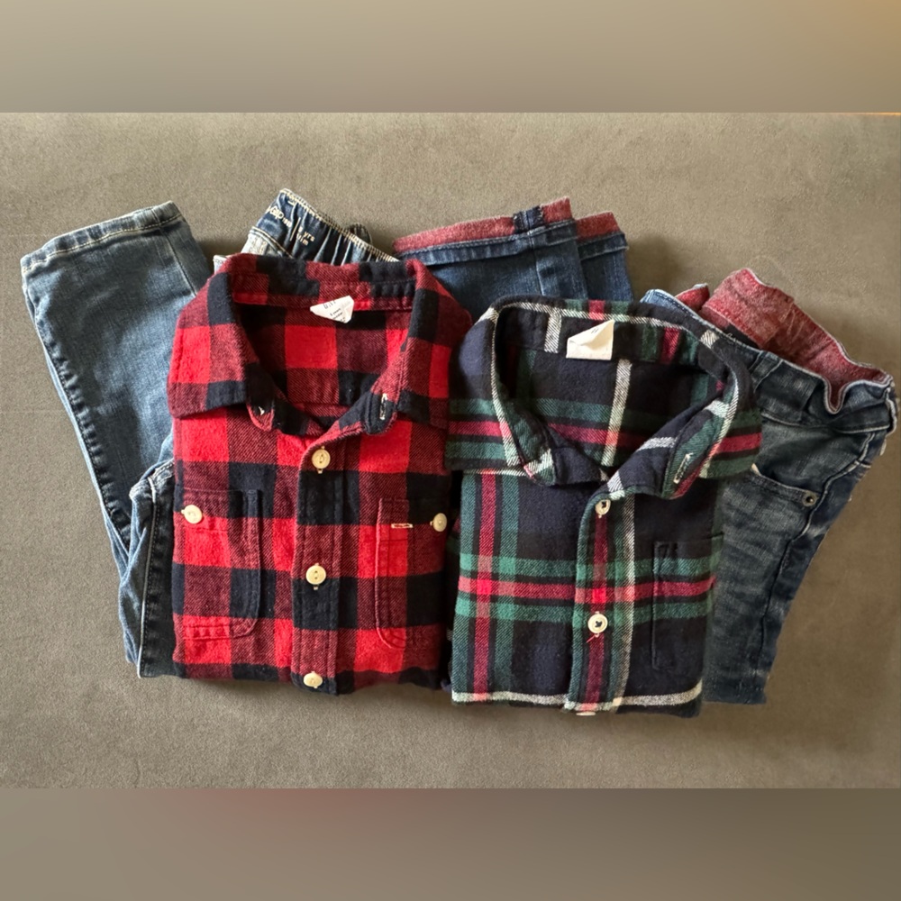 GUC Gap boys bundle size 5 (slim denim)